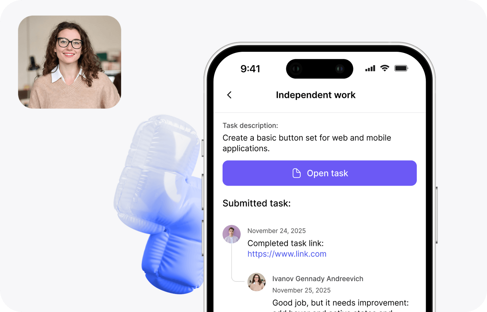 Pendampingan dari Mentor